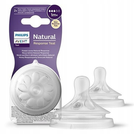 AVENT SMOCZEK NATURAL RESPONSYWNY ANTYKOLKOWY 1m+