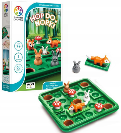 Smart Games Hop Do Norki Gra Logiczna 7+