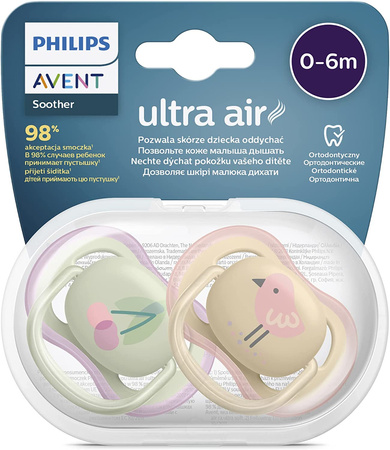 AVENT SMOCZEK USPOKAJAJĄCY ULTRA AIR 0-6 m girl