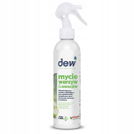 DEW PŁYN ŚRODEK DO MYCIA WARZYW I OWOCÓW 250 ML