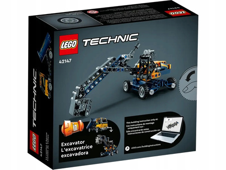 Lego Technic 2w1 Koparka lub Wywrotka 42150