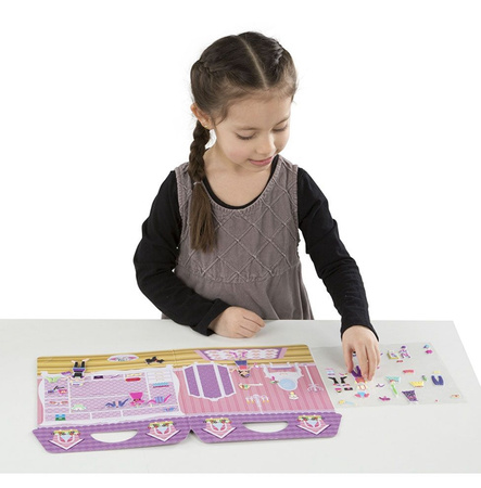 MELISSA & DOUG NAKLEJKI WIELORAZOWE WYPUKŁE MODA