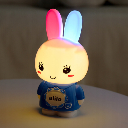 ALILO ZABAWKA INTERAKTYWNA BIG BUNNY KRÓLICZEK MP3 LED LAMPA NOCNA 0-2 lata