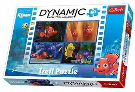 TREFL PUZZLE 3D DYNAMIC GDZIE JEST NEMO 50 EL.