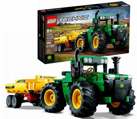 LEGO KLOCKI TECHNIC TRAKTOR JOHN DEERE 9620R 4WD 42136