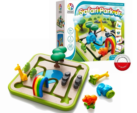 Smart Games Safari Park Jr. Gra Logiczna 3+