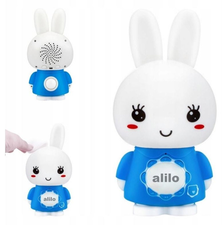 ALILO ZABAWKA INTERAKTYWNA BIG BUNNY KRÓLICZEK MP3 LED LAMPA NOCNA 0-2 lata