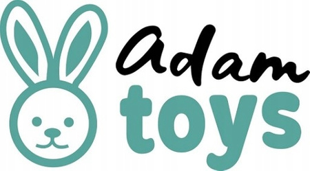 ADAM TOYS PĘTLA MOTORYCZNA DO CIĄGNIĘCIA MIŚ 12m+