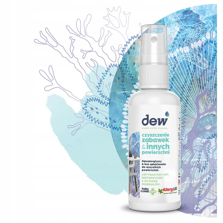 DEW SPRAY PŁYN DEZYNFEKUJĄCY DO MYCIA ZABAWEK 65ML