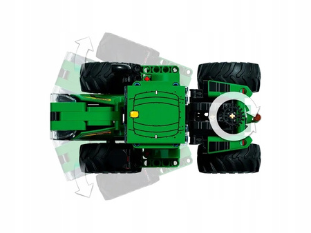 LEGO KLOCKI TECHNIC TRAKTOR JOHN DEERE 9620R 4WD 42136