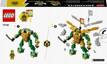 Lego NINJAGO 71781 Starcie Lloyda z Mechem EVO