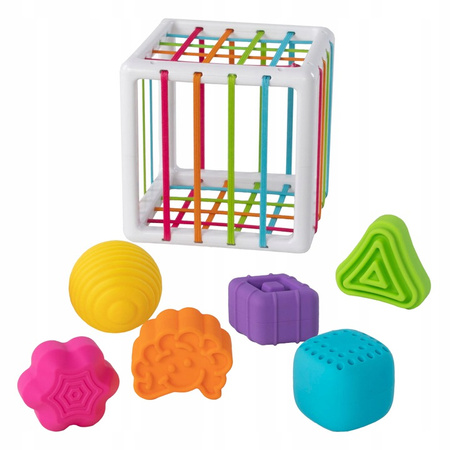 FAT BRAIN TOYS InnyBin ELASTYCZNA KOSTKA SORTER