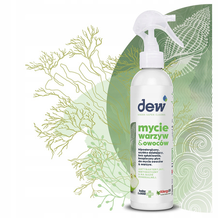 DEW PŁYN ŚRODEK DO MYCIA WARZYW I OWOCÓW 250 ML