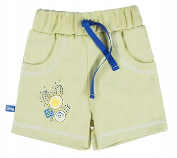 EWA KLUCZE SPODNIE CACTUS KRÓTKIE SPODENKI OLIWKOWE ROZ. 80