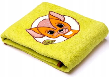 SENSILLO KOCYK DZIECIĘCY DO WÓZKA ŁÓŻECZKA LEŚNE ZWIERZĄTKA 75x100 cm