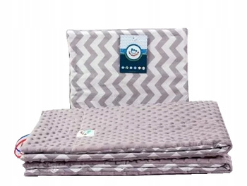 INFANTILO KOCYK KOŁDERKA MINKY 75x100 + PODUSZKA