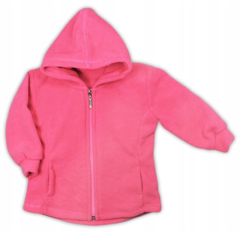 NICOL BLUZA Z POLARU MALINOWA DLA DZIEWCZYNKI ROZ. 68