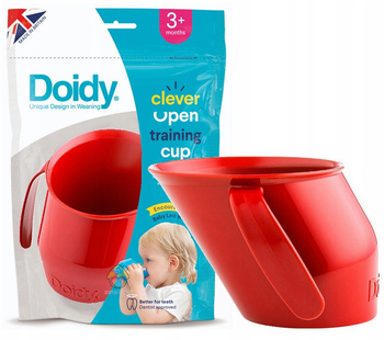 DOIDY CUP KRZYWY KUBECZEK KUBEK DO NAUKI PICIA