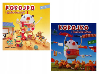ZESTAW KSIĄŻEK KOKOJKO I GŁODNE, PSOTNE KURCZAKI