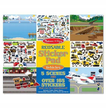 MELISSA & DOUG NAKLEJKI WIELOKROTNE POJAZDY
