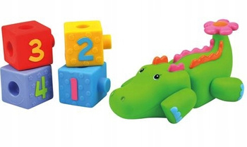 KS KIDS POPBOBLOCS KROKOKOSTKI krokodyl i numerki