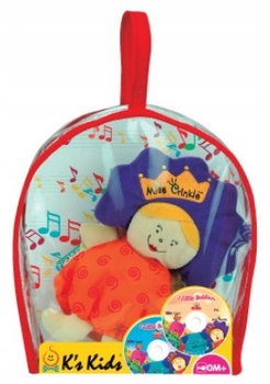 KS K'S KIDS KSIĄŻECZKA MASKOTKA PANI SZELEŚCIK +CD