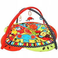 BABY MIX EDUKACYJNA MATA DO ZABAWY SAFARI DUŻA 3M+