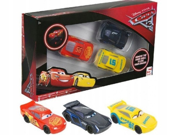 SAMBRO PUZZLE GUMKA DO MAZANIA AUTA CARS 3 szt.