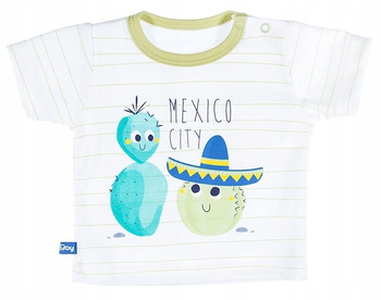 EWA KLUCZE KOSZULKA T-SHIRT CACTUS DLA CHŁOPCA ROZ. 86