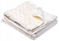 Sensillo DELIKATNY KOCYK DWUSTRONNY ECRU DELUXE 75X100 CHRZEST