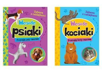 Wesołe Kociaki Psiaki, poznaję Kot Psy rasowe