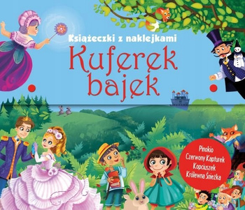 WILGA KUFEREK BAJEK KSIĄŻECZKI Z NAKLEJKAMI