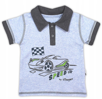 NICOL KOSZULKA T-SHIRT POLO WYŚCIGÓWKA DLA CHŁOPCA ROZ. 98