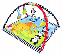 SUN BABY MATA EDUKACYJNA "PANDA Z PIANINKIEM"