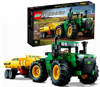 LEGO KLOCKI TECHNIC TRAKTOR JOHN DEERE 9620R 4WD 42136