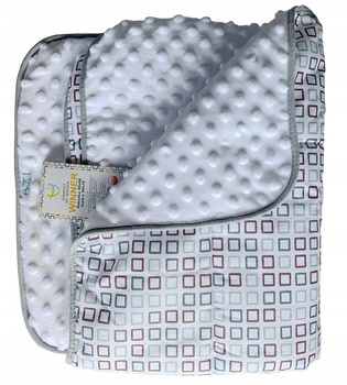 TY I MY KOMPLET MINKY KOCYK 75x55 PODUSZKA 35x30 DO WÓZKA